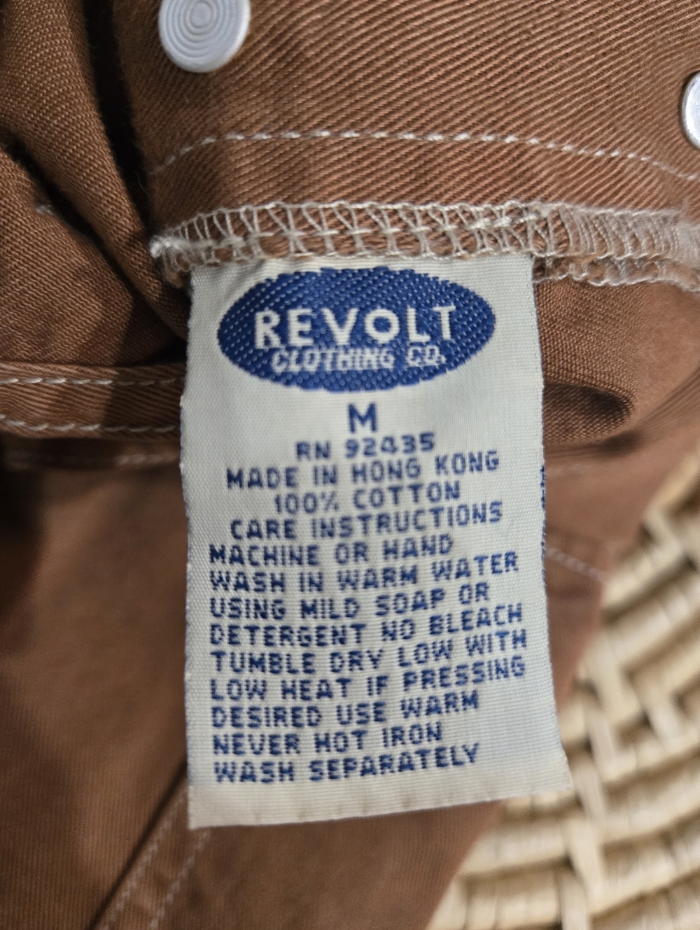 Vintage Revolt Clothing Co Bib Overalls - Picture 7 of 8
